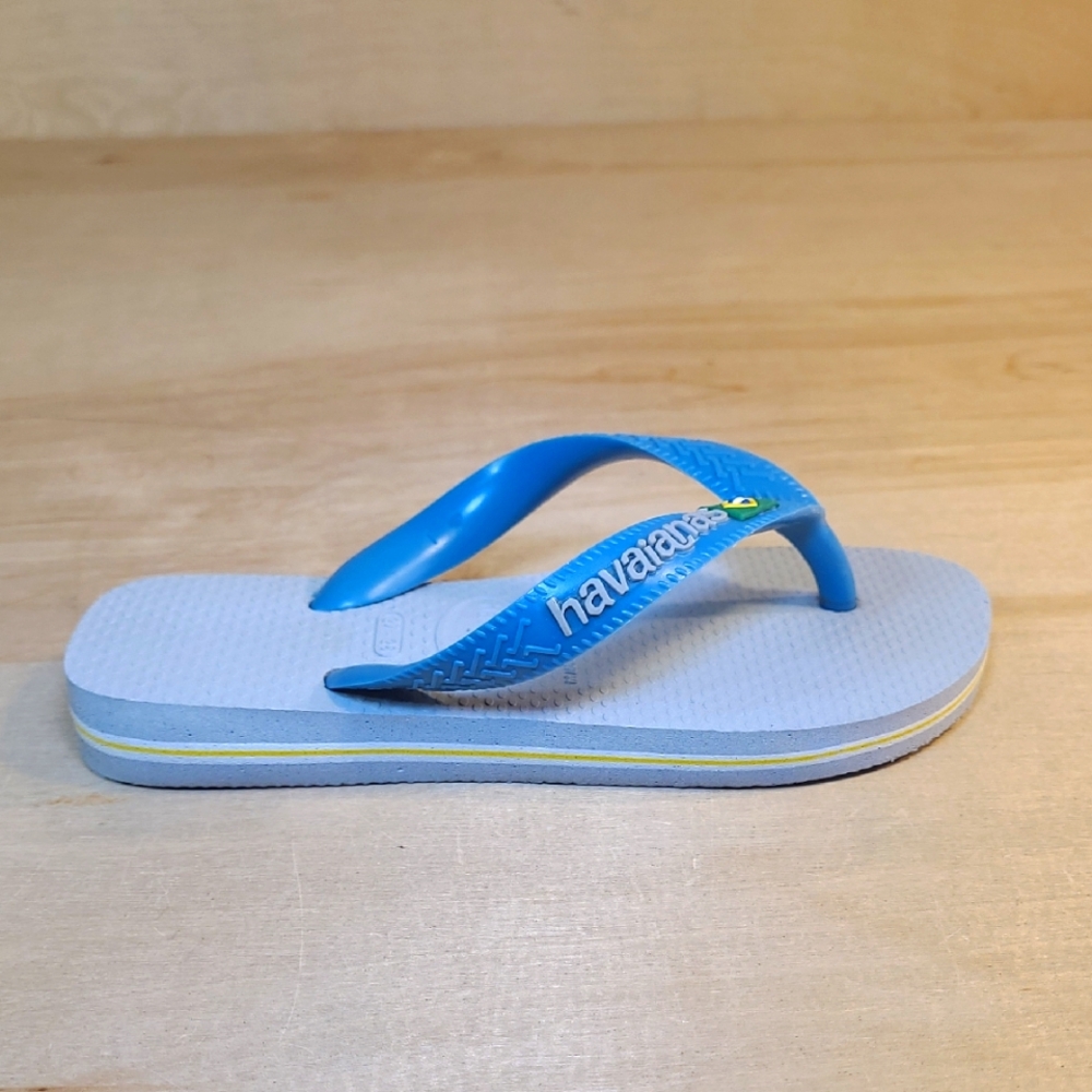 Havaianas Blue Kids Toddler Size 11/12 C Flip Flops Classic Sandals